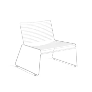 Krzesło wypoczynkowe Hee - White - HAY