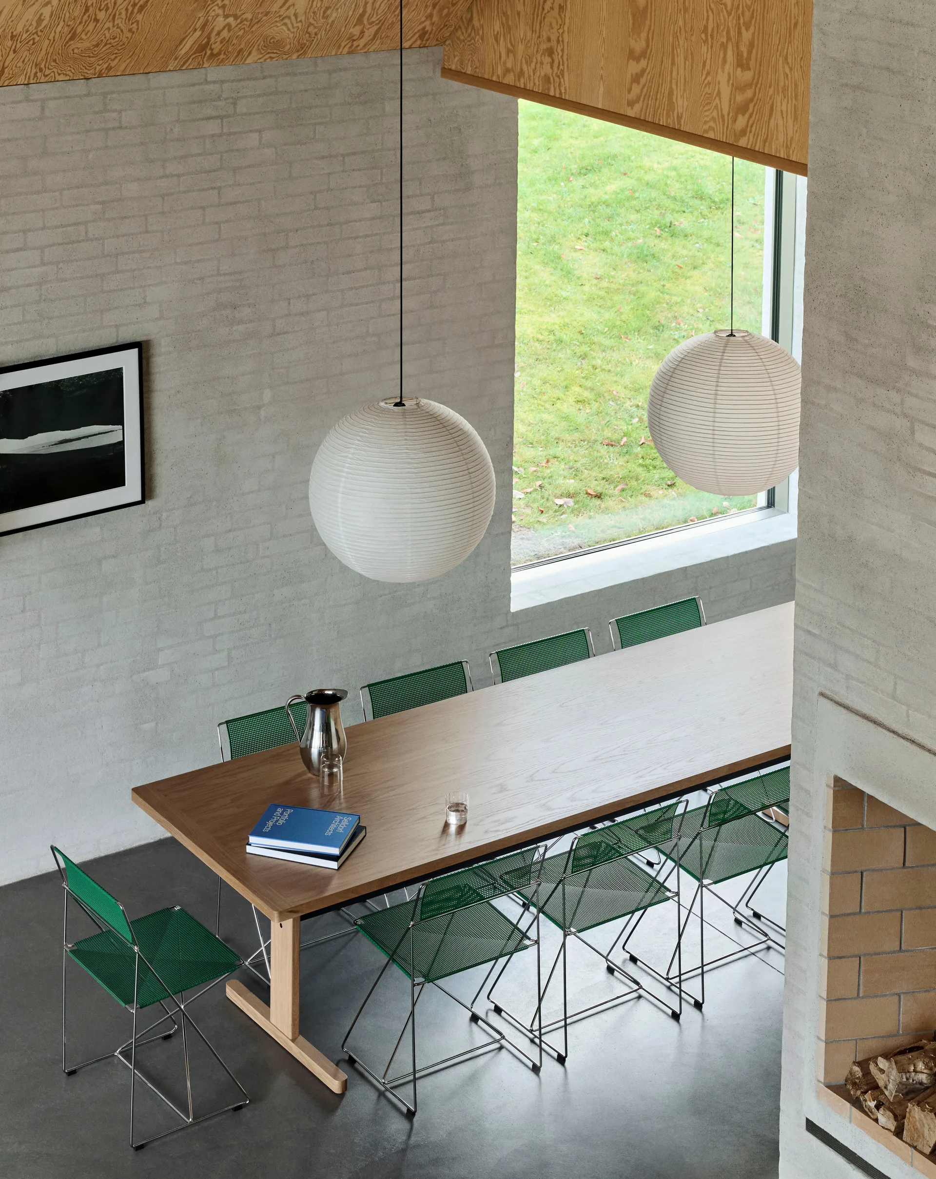 Krzesło X-Line Indoor, Leek green HAY