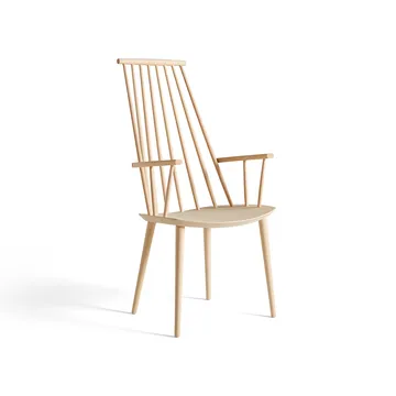 Krzesło z podłokietnikami J110 - Beech - HAY