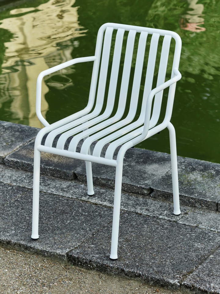 Krzesło z podłokietnikami Palissade  , Cream white HAY