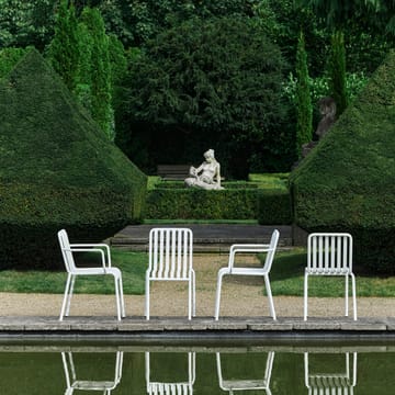Krzesło z podłokietnikami Palissade   - Cream white - HAY