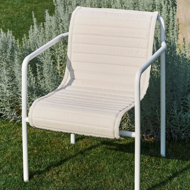 Krzesło z podłokietnikami Palissade Dining  , Cream white HAY