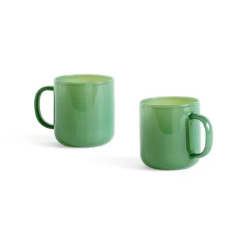 Kubek Borosilicate 30 cl 2 szt. - Jade green - HAY