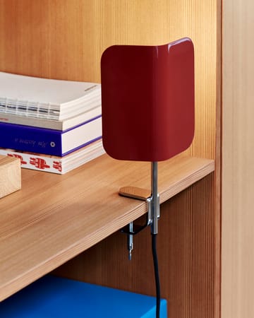 Lampa Apex Clip - Maroon red - HAY