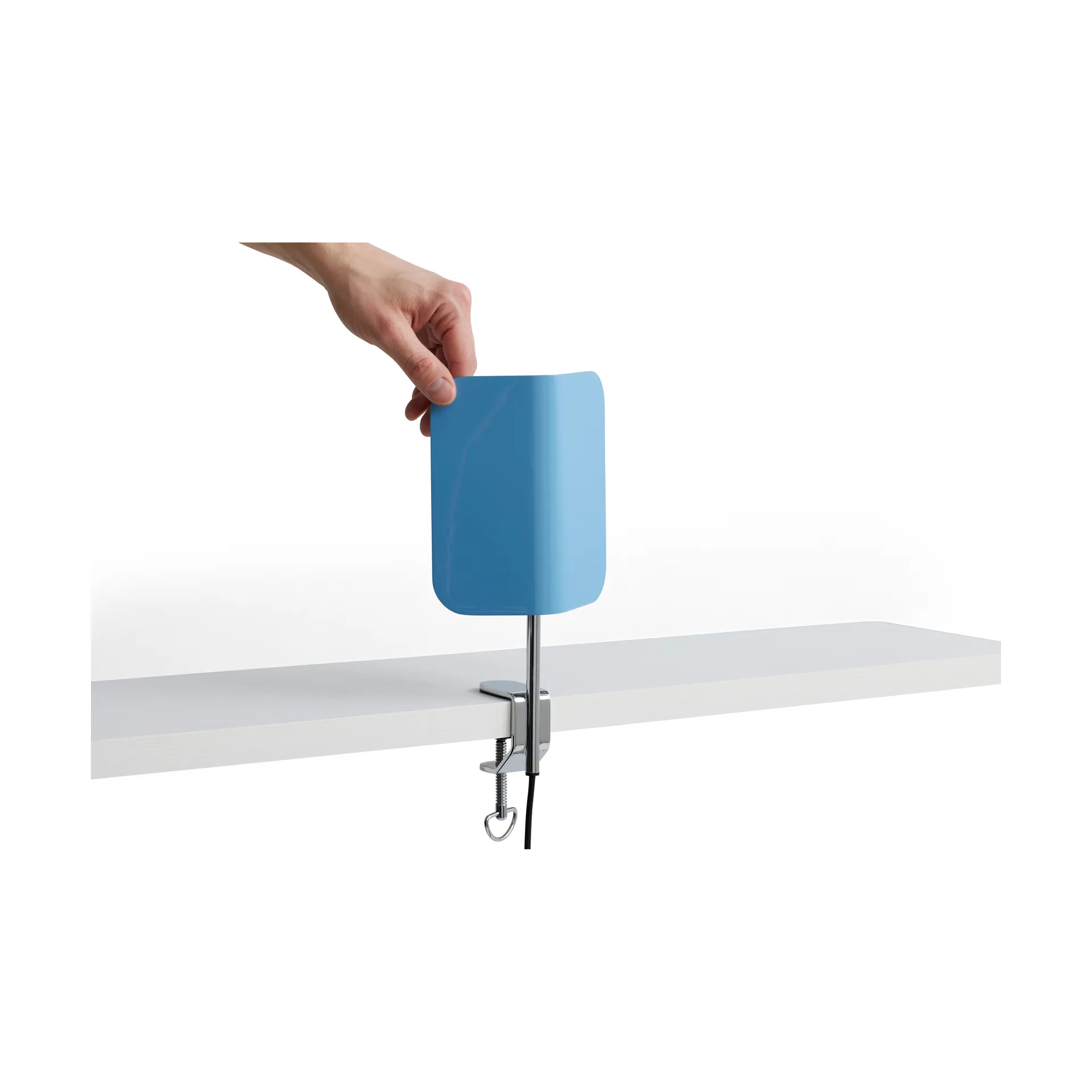 Lampa Apex Clip, Pastel blue HAY