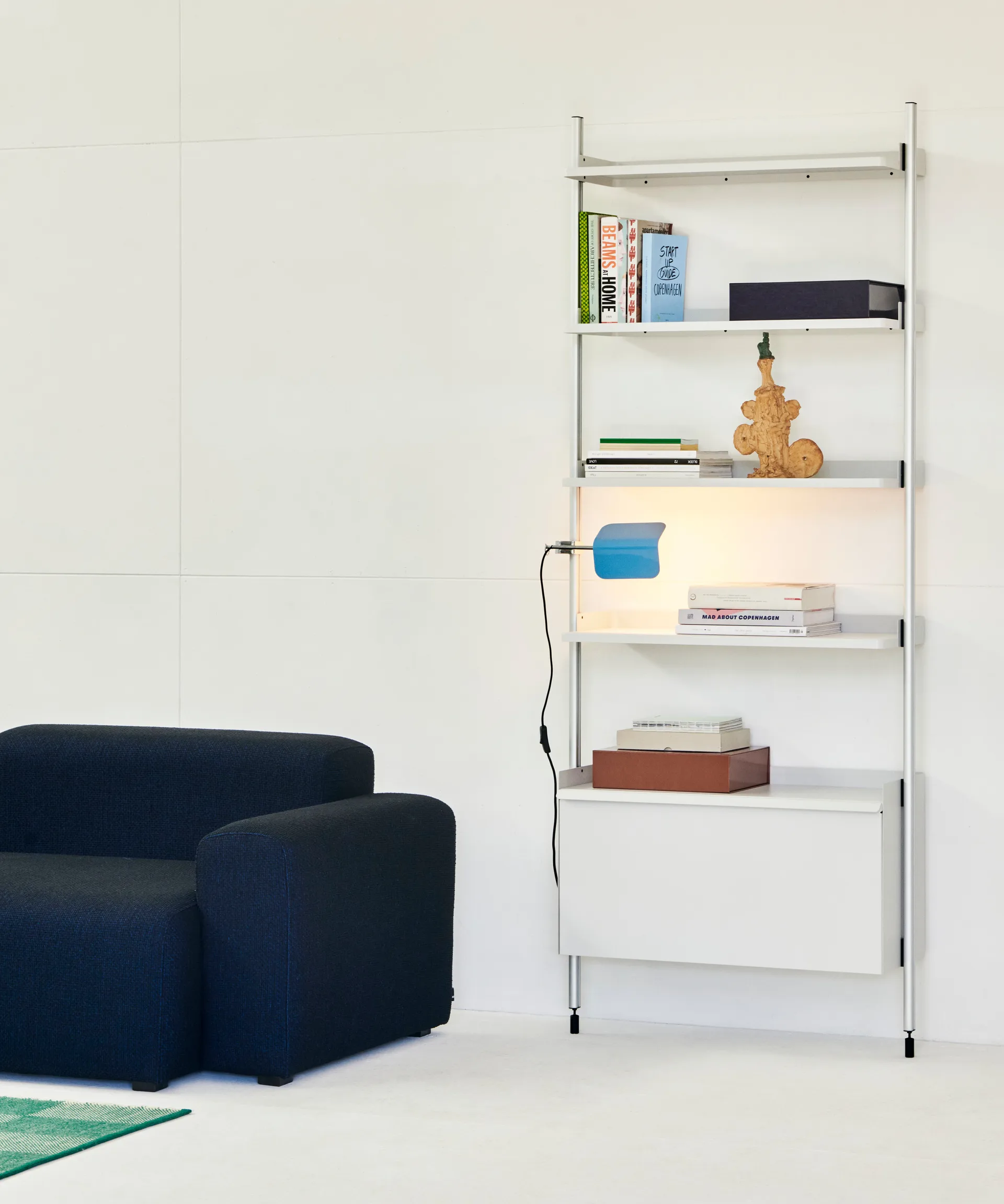 Lampa Apex Clip, Pastel blue HAY