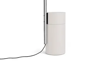 lampa podłogowa Compass - Srebrny kolor - HAY