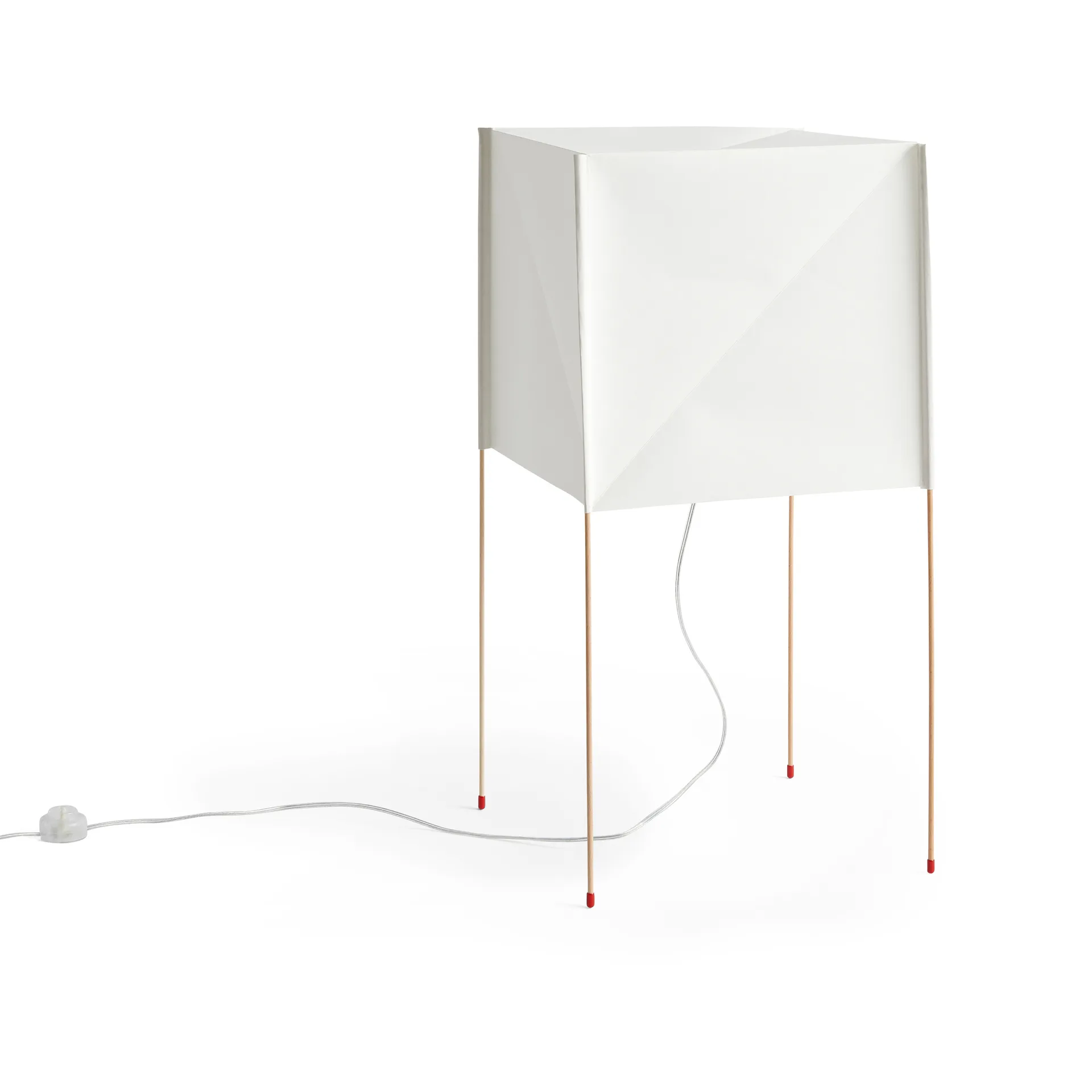 Lampa podłogowa Paper Cube, Biały HAY