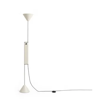 Lampa podłogowa Twist 200 cm - Kremowobiały - HAY
