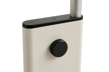 Lampa podłogowa Twist 200 cm - Kremowobiały - HAY