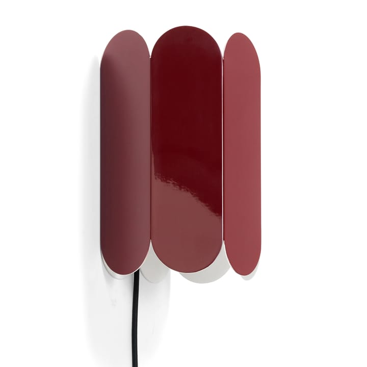 Lampa ścienna Arcs wall switch - Auburn red - HAY