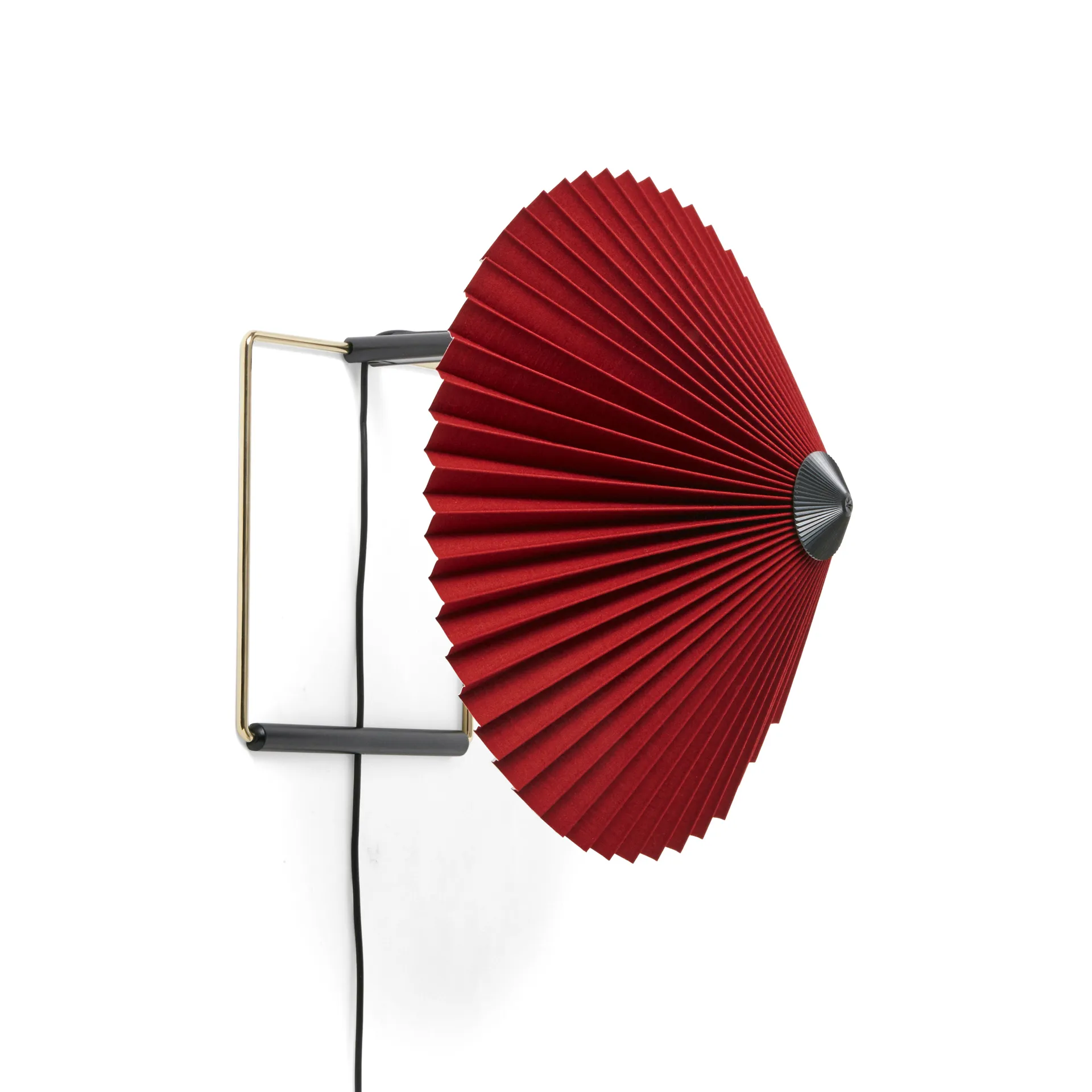 Lampa ścienna Matin Ø30 cm, Oxide red shade HAY
