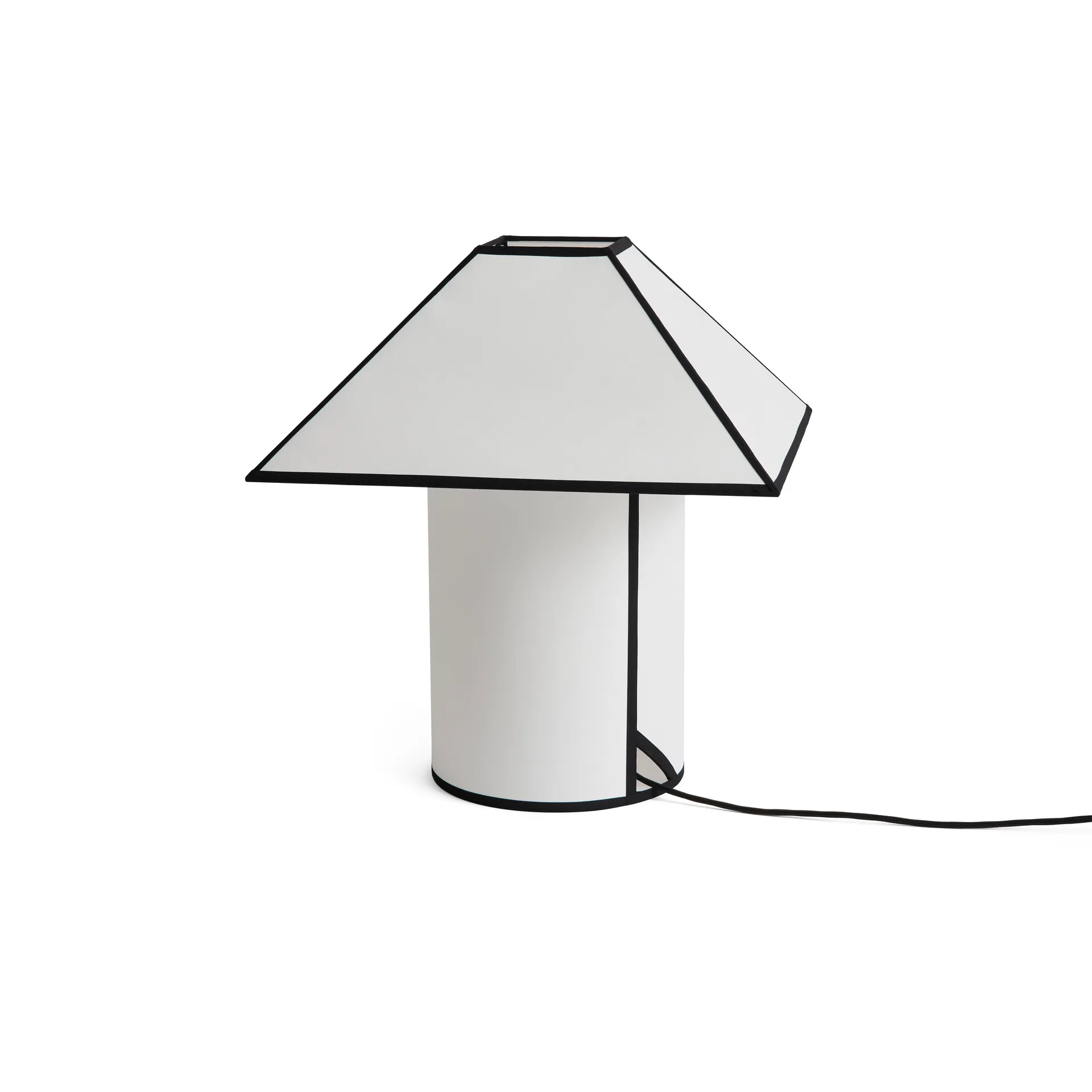 Lampa stołowa Ava Pyramid 45 cm, Biały HAY