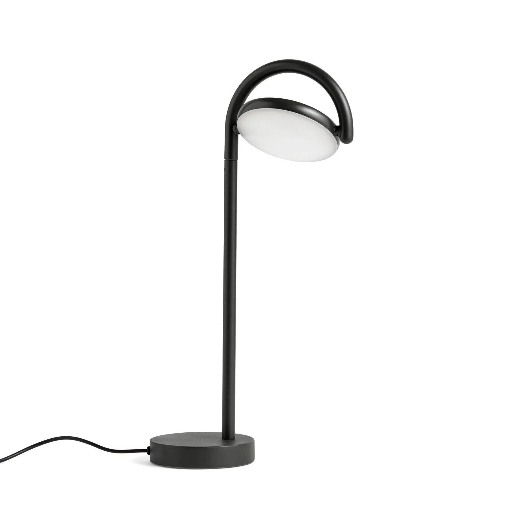 Lampa stołowa Marselis, Soft black HAY