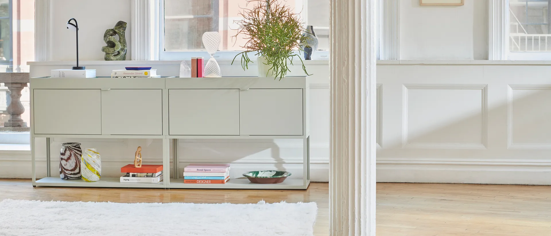 Lampa stołowa Marselis, Soft black HAY