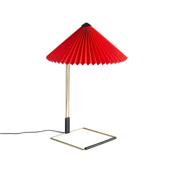 Lampa stołowa Matin Ø38 cm - Bright red shade - HAY