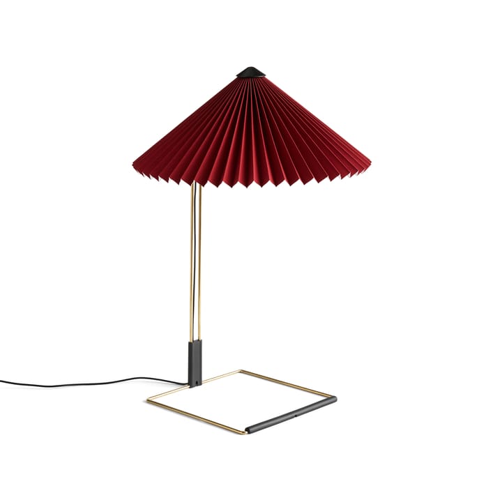 Lampa stołowa Matin Ø38 cm - Oxide red shade - HAY