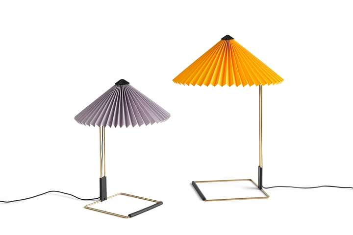 Lampa stołowa Matin Ø38 cm - Żółty odcień - HAY