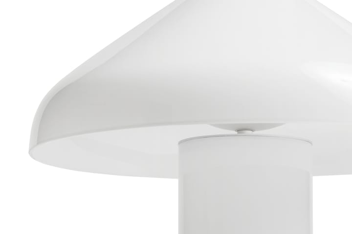 Lampa stołowa Pao Glass Ø35 cm - Białe szkło opalowe - HAY