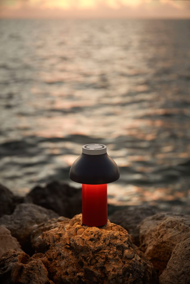 Lampa stołowa PC Portable, Dusty red HAY