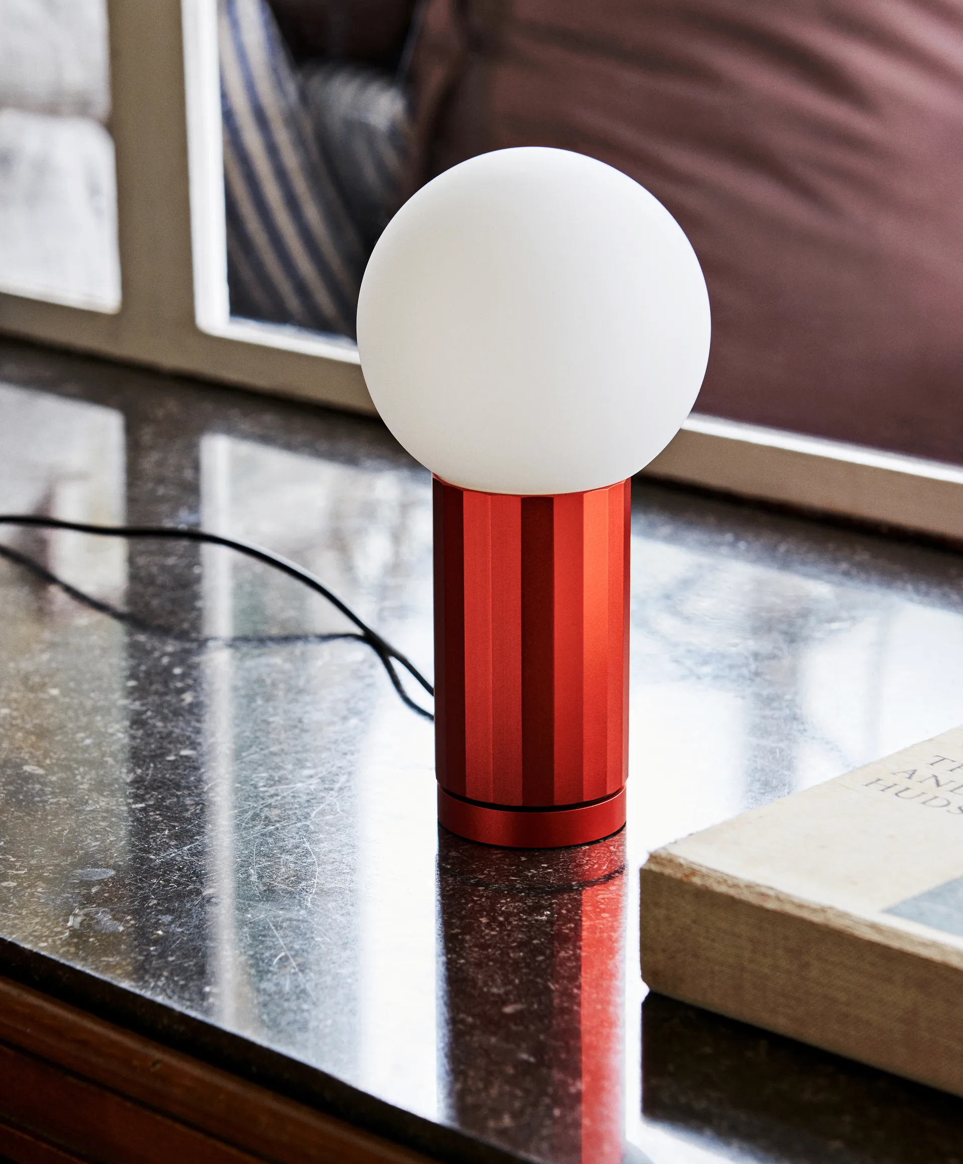 Lampa stołowa Turn On, pomarańczowy HAY