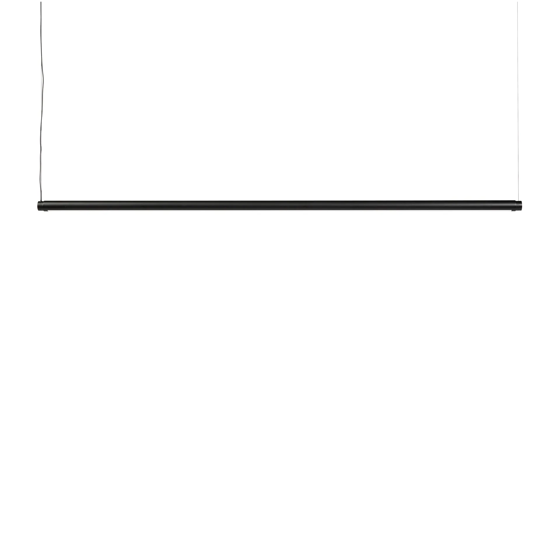 Lampa sufitowa Factor Linear Suspension 1500 Diffused, Soft black HAY