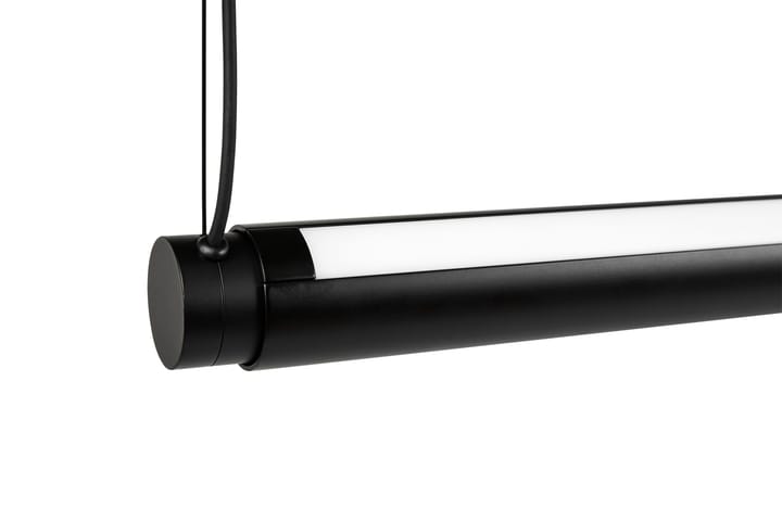 Lampa sufitowa Factor Linear Suspension 1500 Diffused - Soft black - HAY
