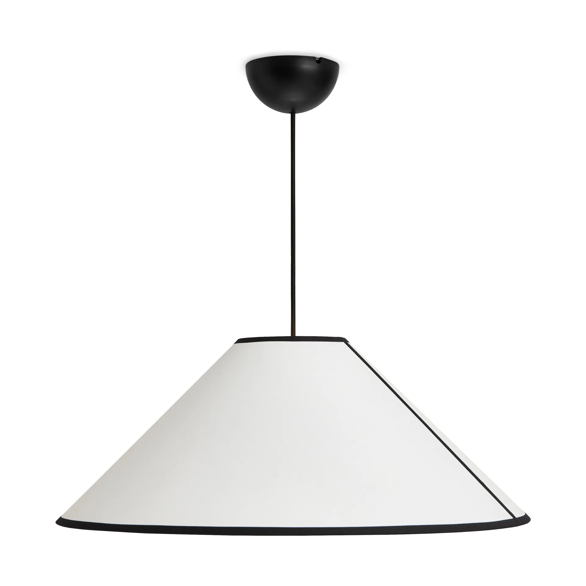 Lampa wisząca Ava Cone 60 cm, Biały HAY