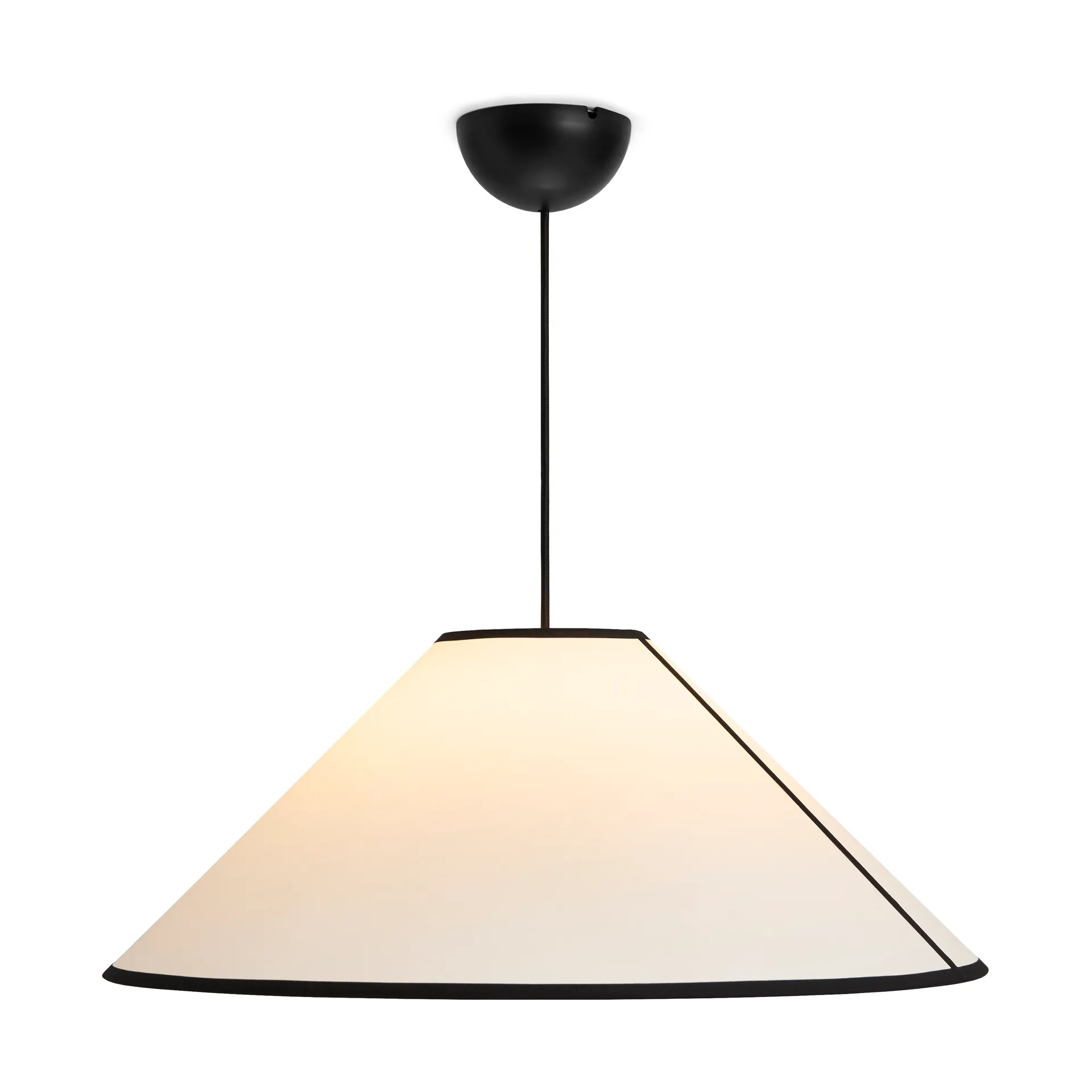 Lampa wisząca Ava Cone 60 cm, Biały HAY