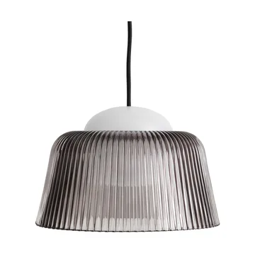 Lampa wisząca Brim Bottle Ø24,5 cm - Grey glass - HAY