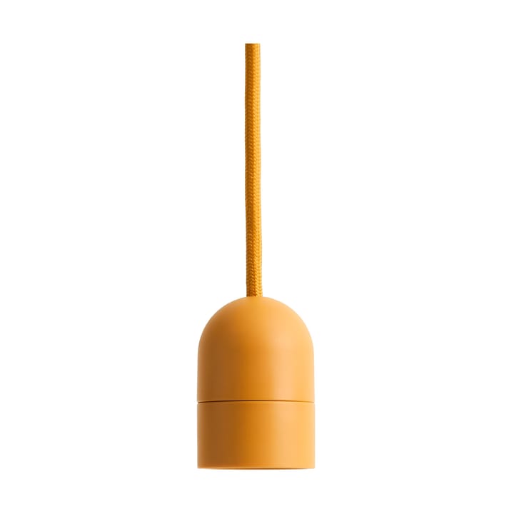 Lampa wisząca Common Pendant Cord set Ø12 cm - Amber yellow - HAY