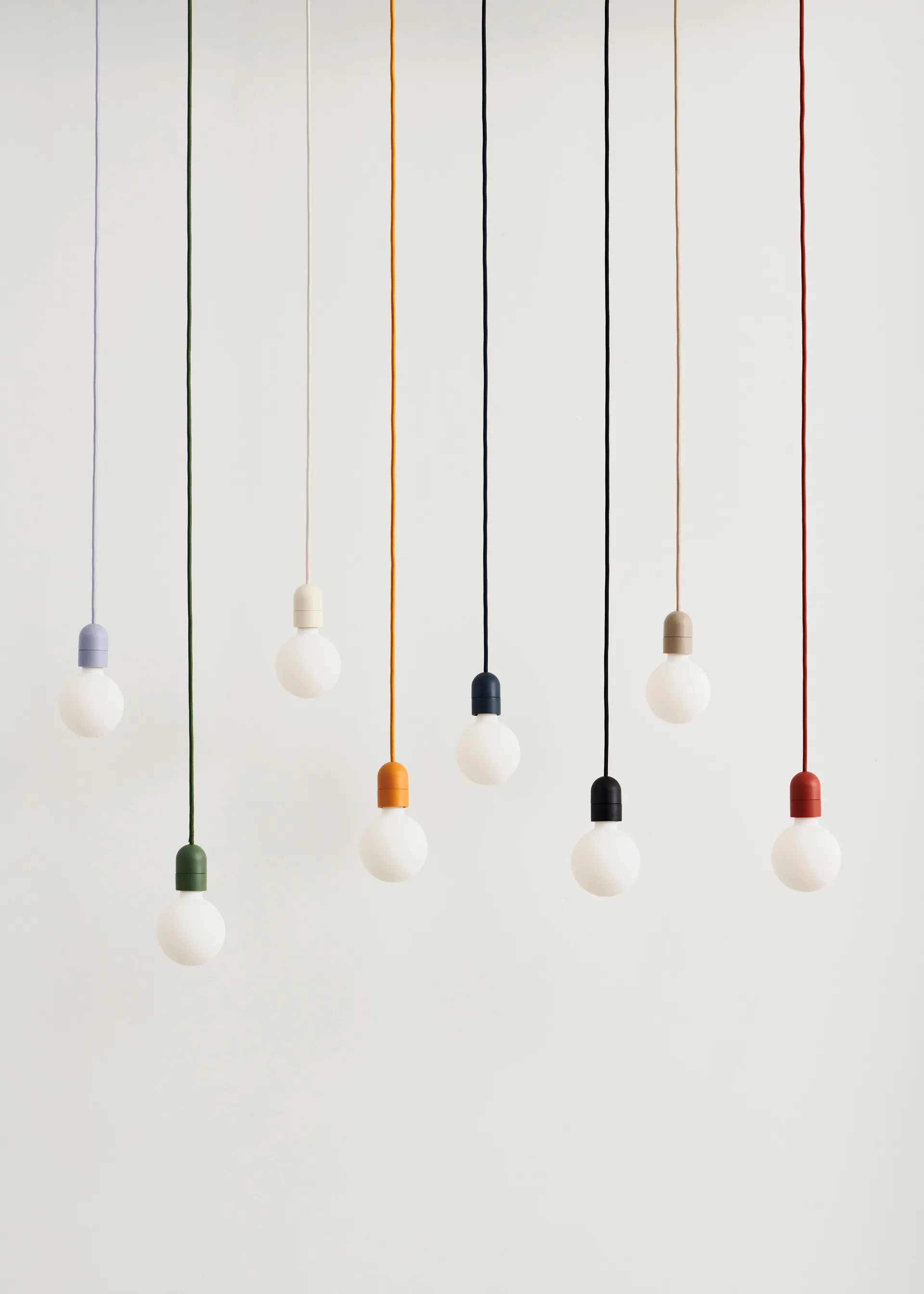 Lampa wisząca Common Pendant Cord set Ø12 cm, Anthracite blue HAY