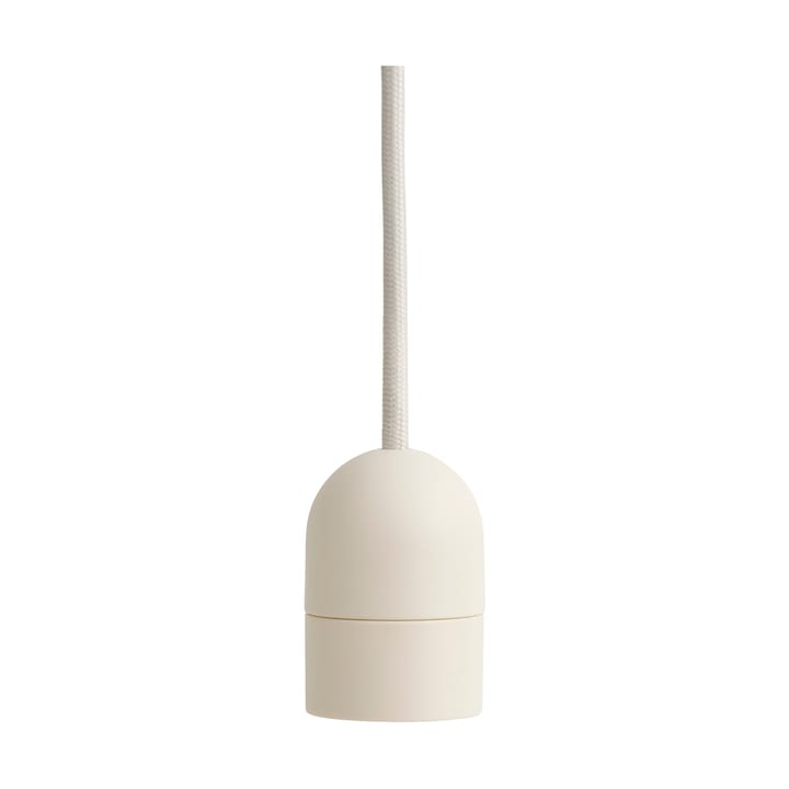 Lampa wisząca Common Pendant Cord set Ø12 cm - Clay white - HAY