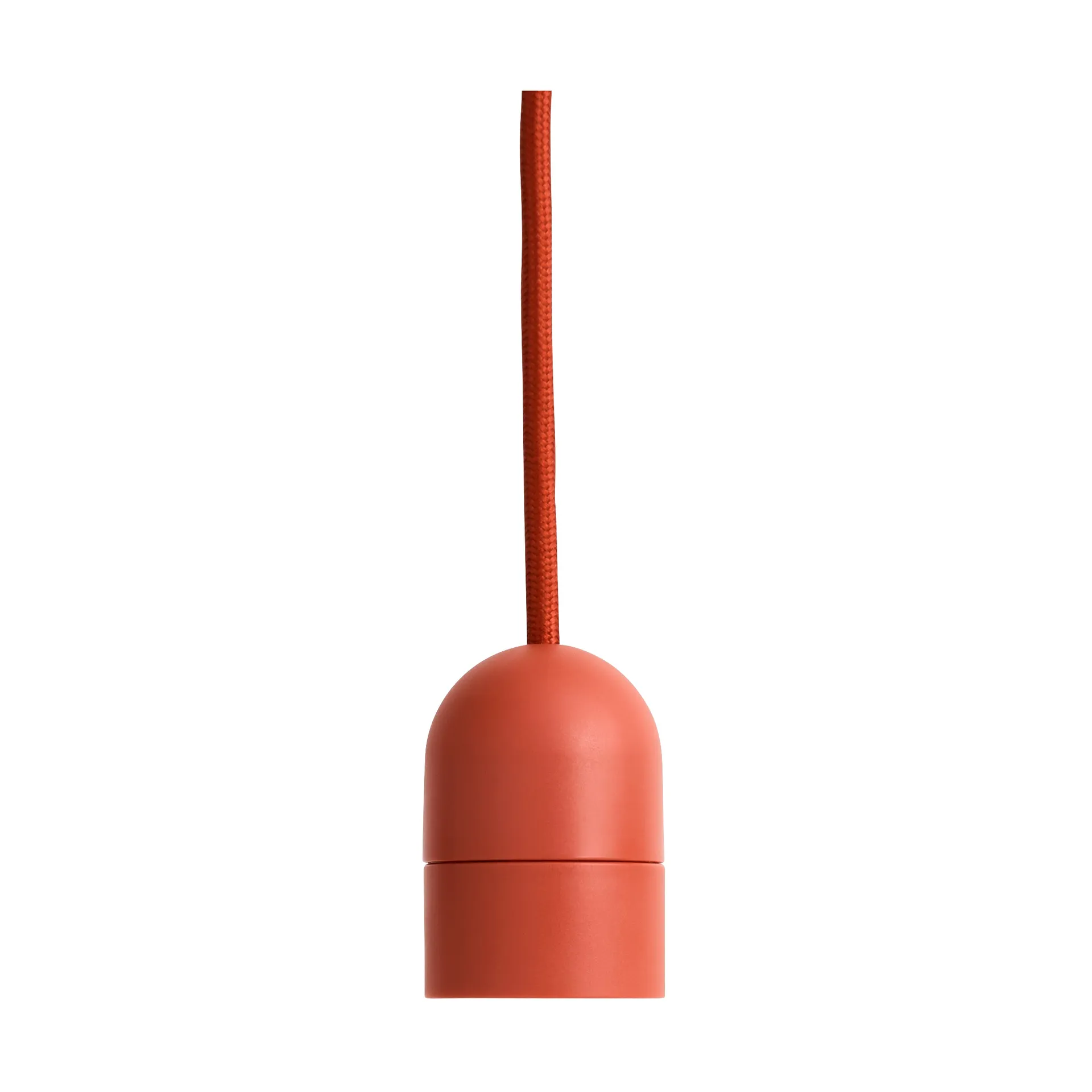 Lampa wisząca Common Pendant Cord set Ø12 cm, Rusty red HAY