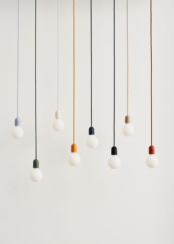 Lampa wisząca Common Pendant Cord set Ø12 cm - Rusty red - HAY