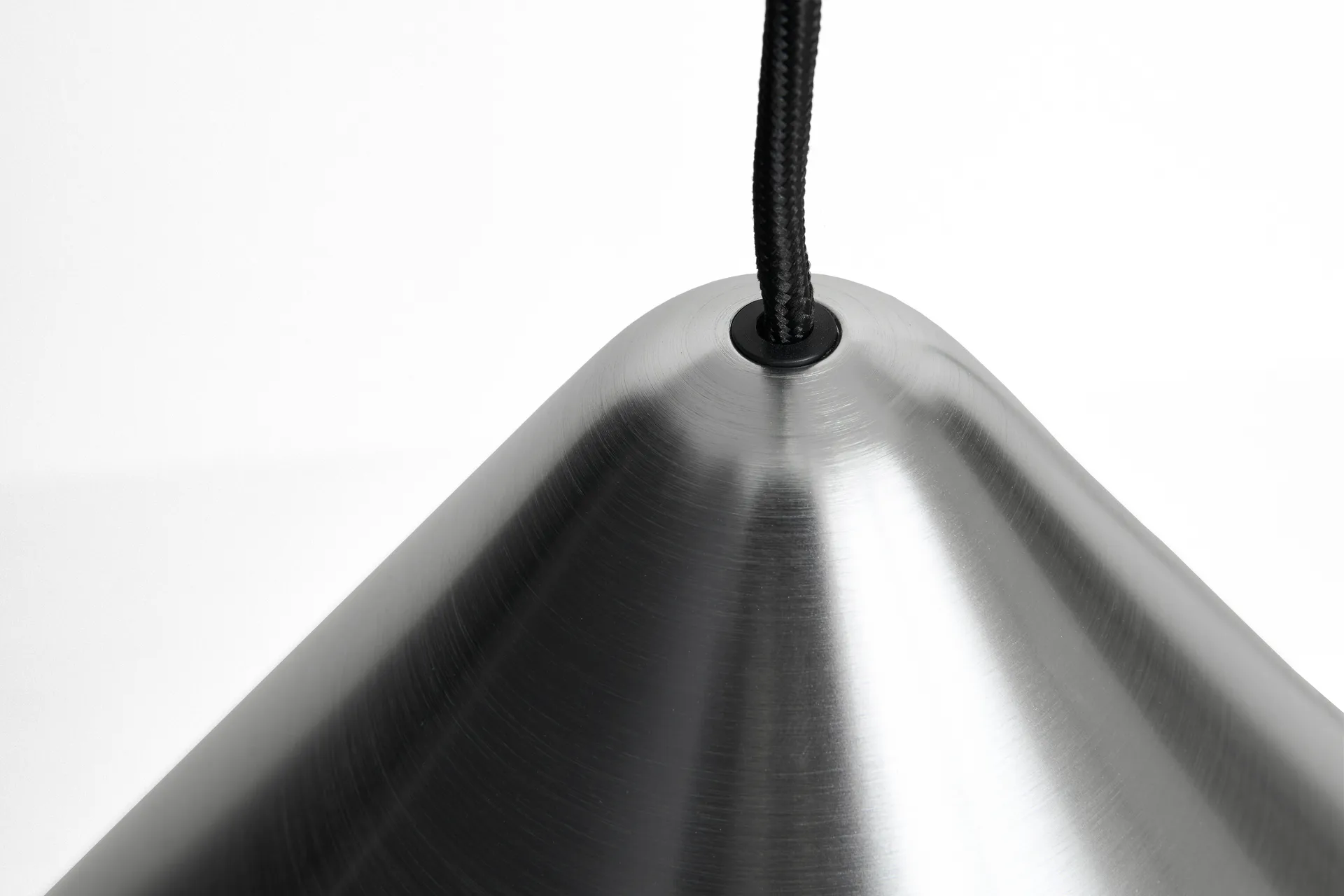 Lampa wisząca Compass 26 cm, Szczotkowane aluminium HAY