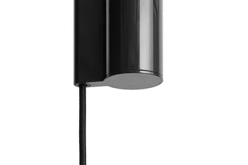 Lampa wisząca Compass, regulowana, 43 cm - Miękka czerń - HAY