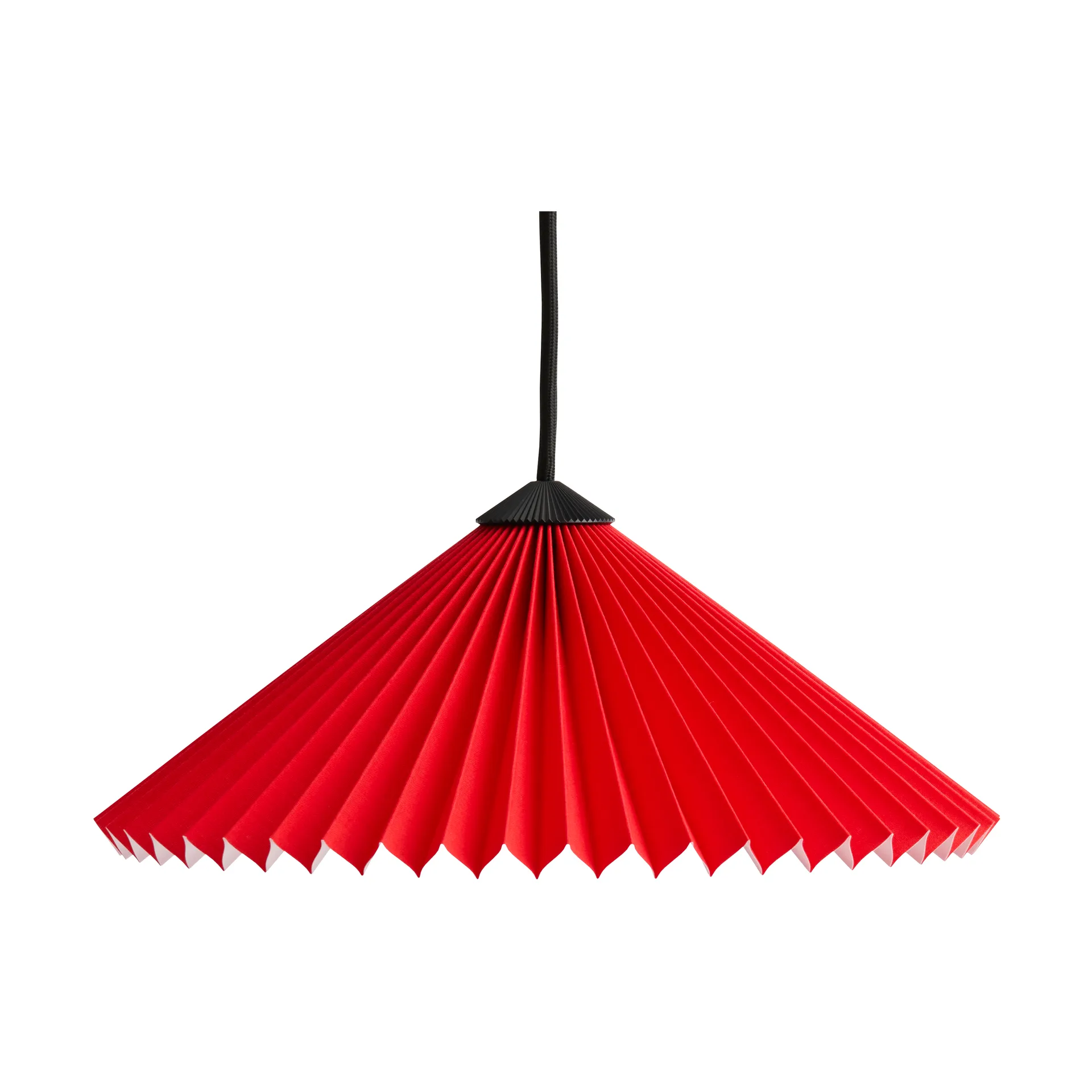 Lampa wisząca Matin Pendant 30x30 cm, Bright red HAY