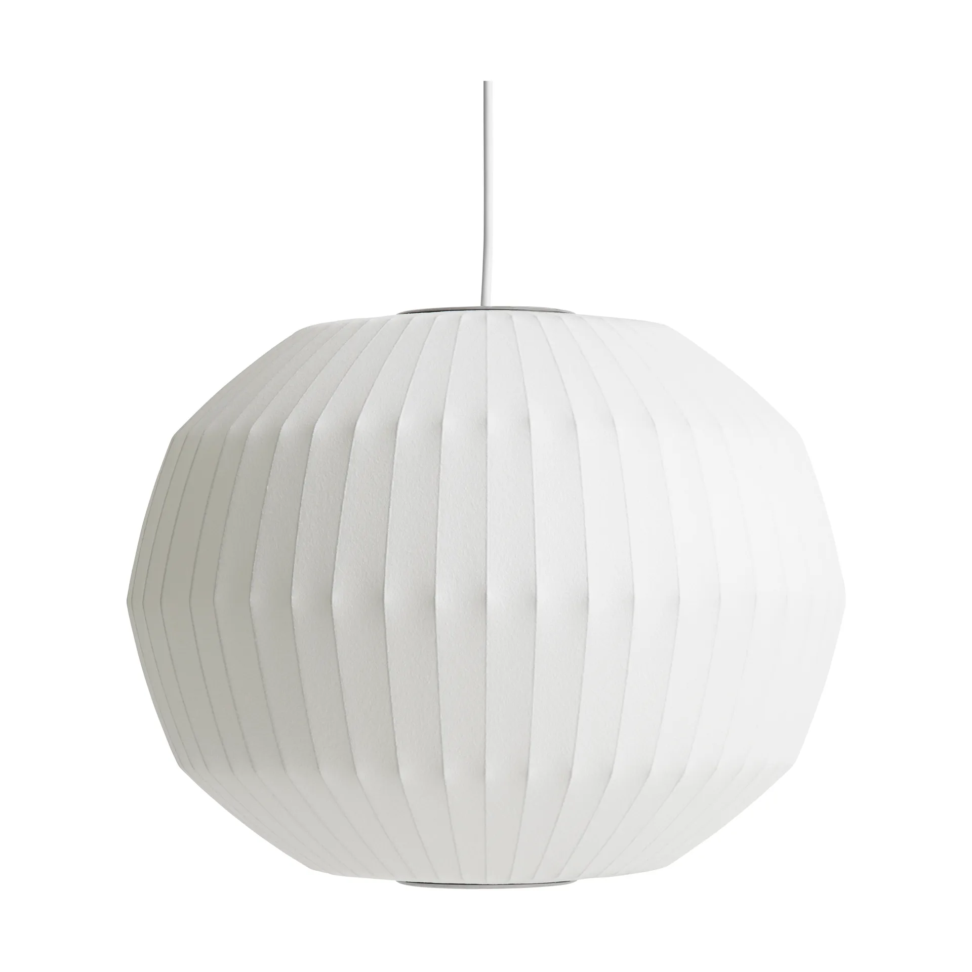 Lampa wisząca Nelson Bubble Angled Sphere M, Off white HAY