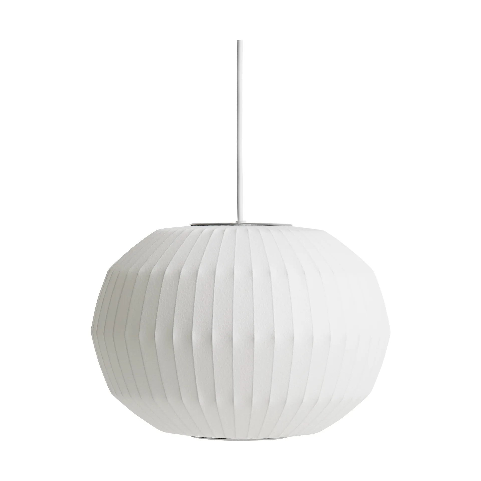 Lampa wisząca Nelson Bubble Angled Sphere S, Off white HAY