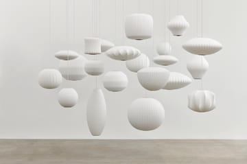 Lampa wisząca Nelson Bubble Angled Sphere S - Off white - HAY