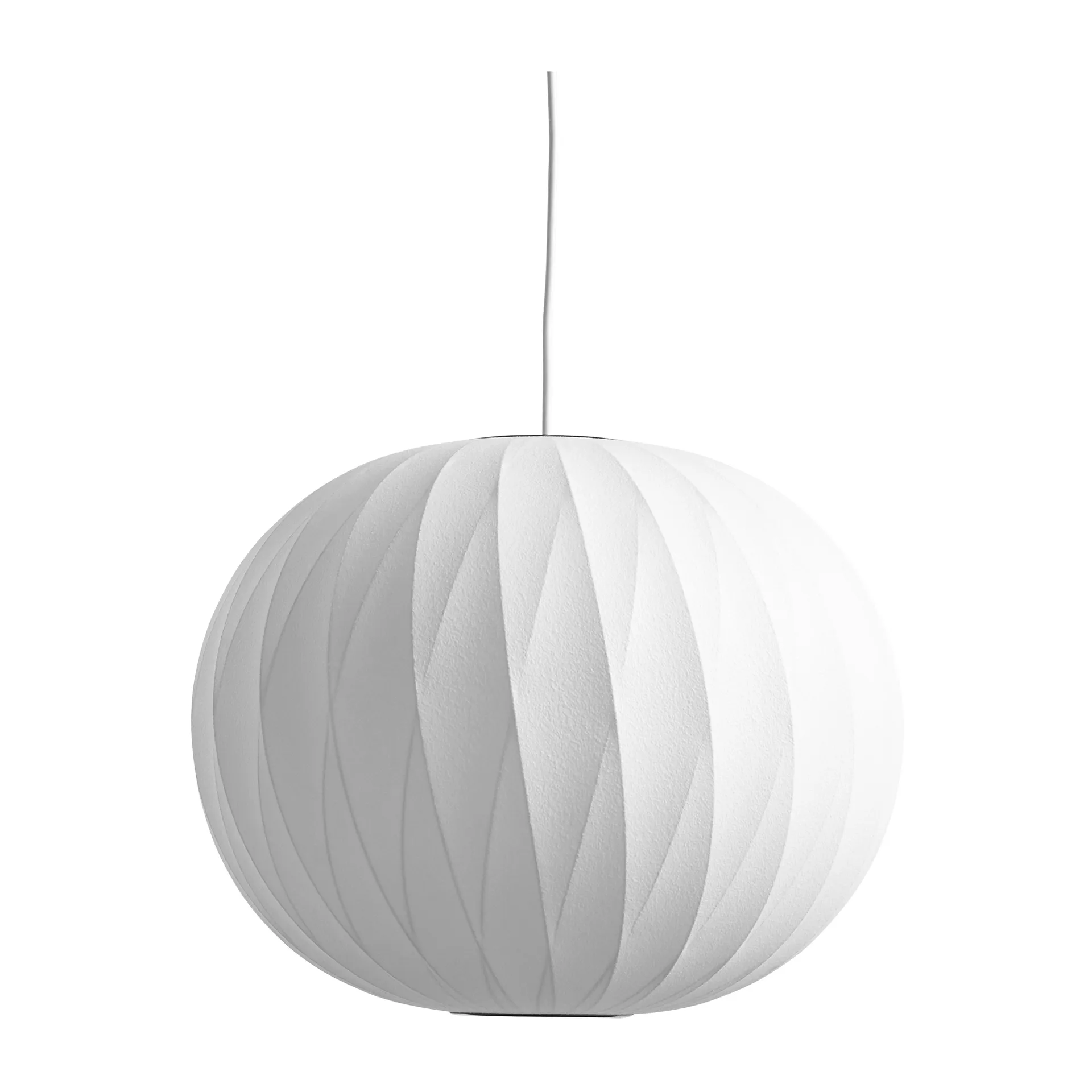 Lampa wisząca Nelson Bubble Ball crisscross M, Off white HAY