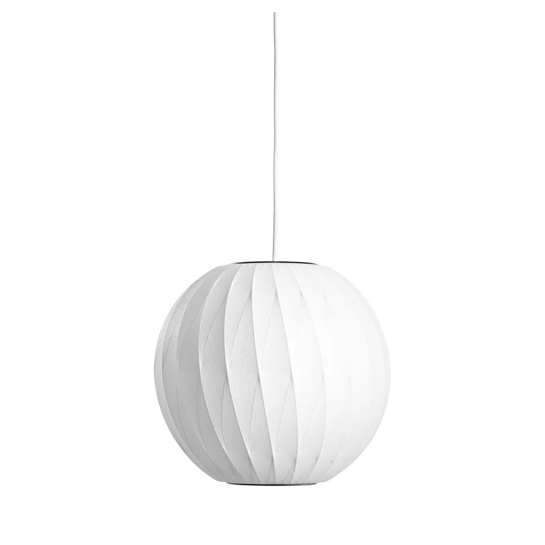 Lampa wisząca Nelson Bubble Ball crisscross S, Off white HAY