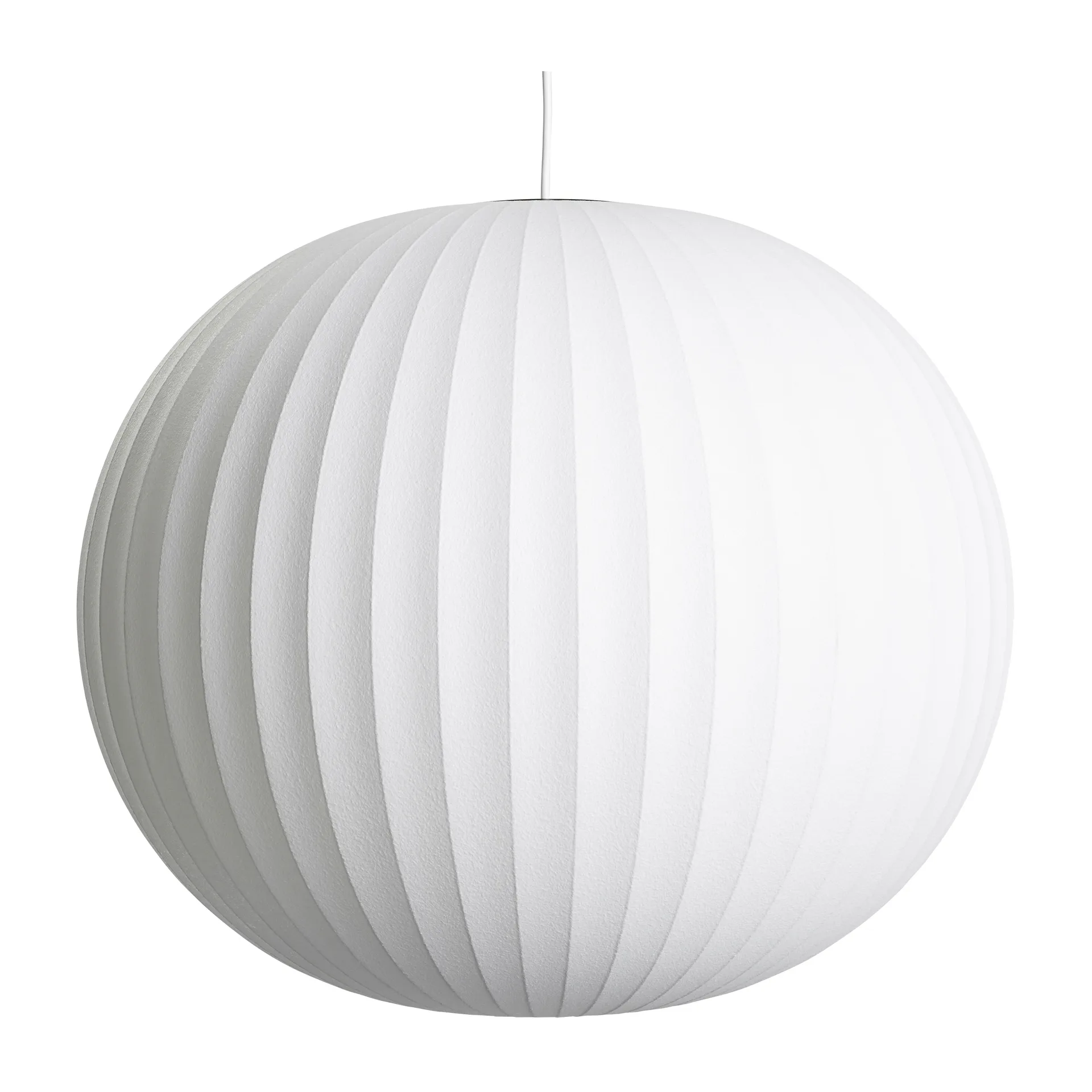 Lampa wisząca Nelson Bubble Ball L, Off white HAY