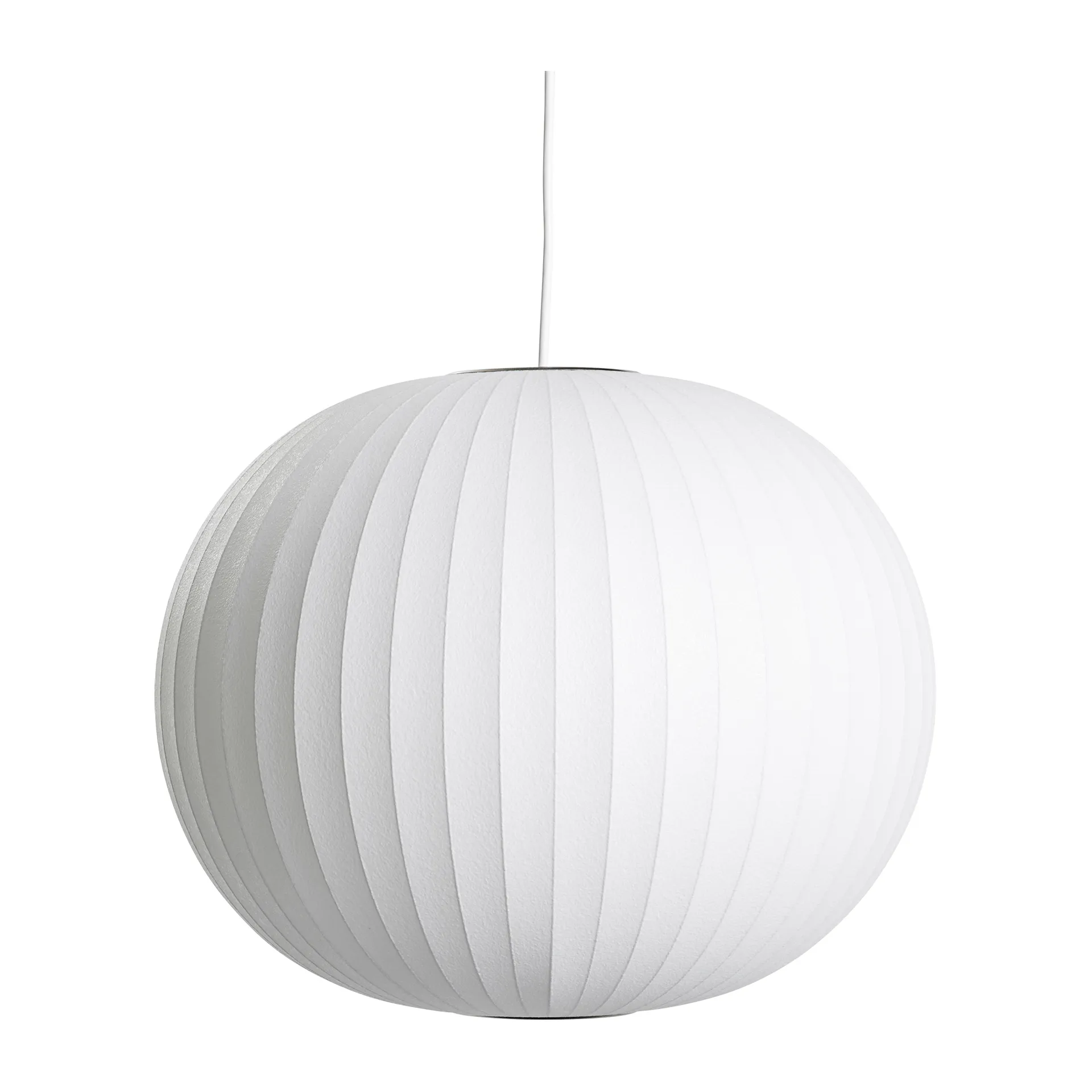 Lampa wisząca Nelson Bubble Ball M, Off white HAY