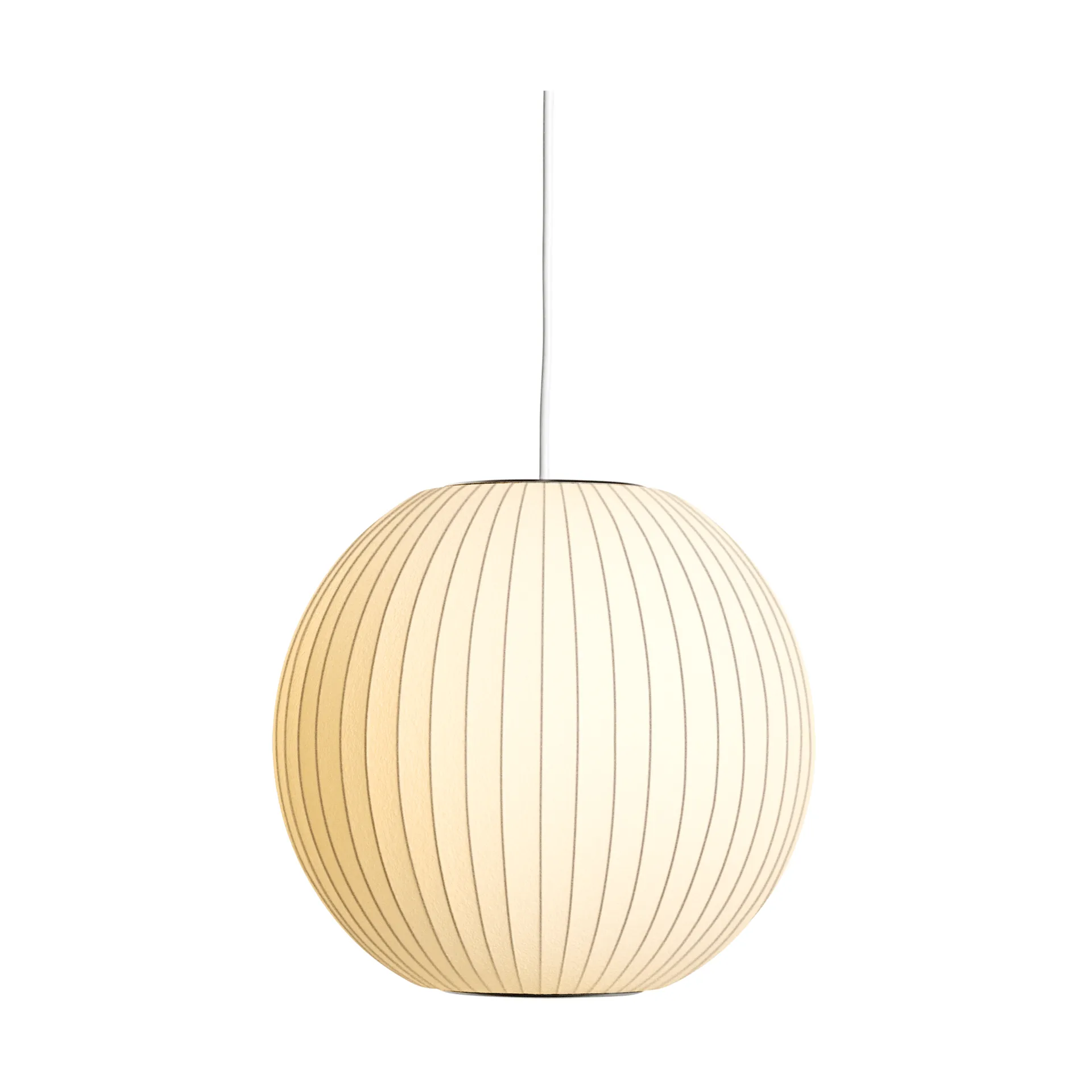 Lampa wisząca Nelson Bubble Ball S, Off white HAY