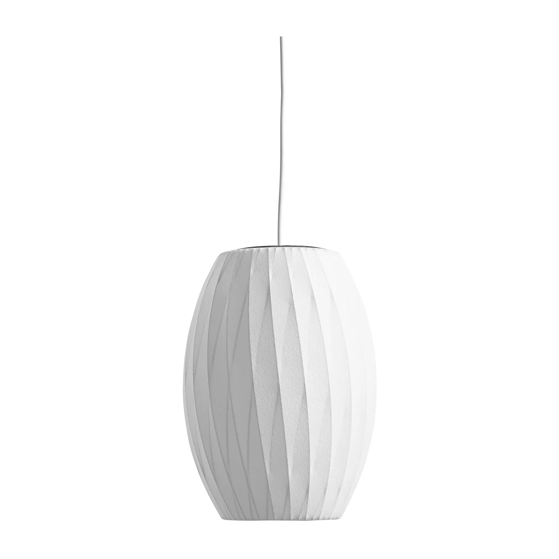 Lampa wisząca Nelson Bubble Cigar crisscross S, Off white HAY