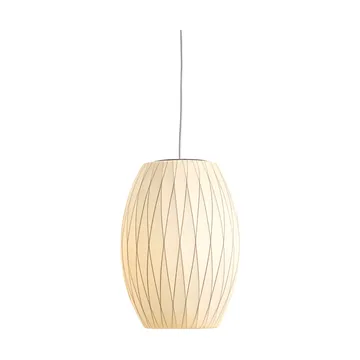 Lampa wisząca Nelson Bubble Cigar crisscross S - Off white - HAY