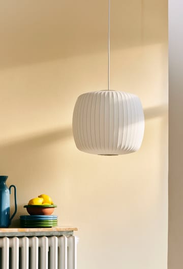 Lampa wisząca Nelson Bubble Roll M - Off white - HAY