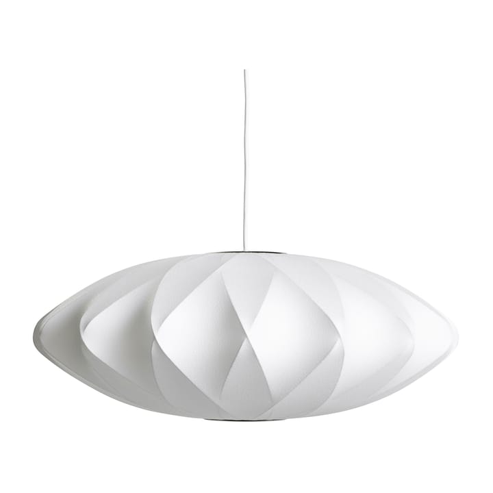 Lampa wisząca Nelson Bubble Saucer crisscross M - Off white - HAY